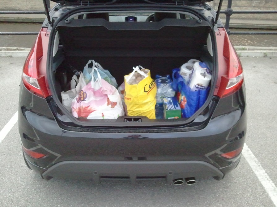 Ford Fiesta Metal 1-6 TiVCT Duratec 134PS Road Test Review by Oliver Hammond - luggage capacity boot space
