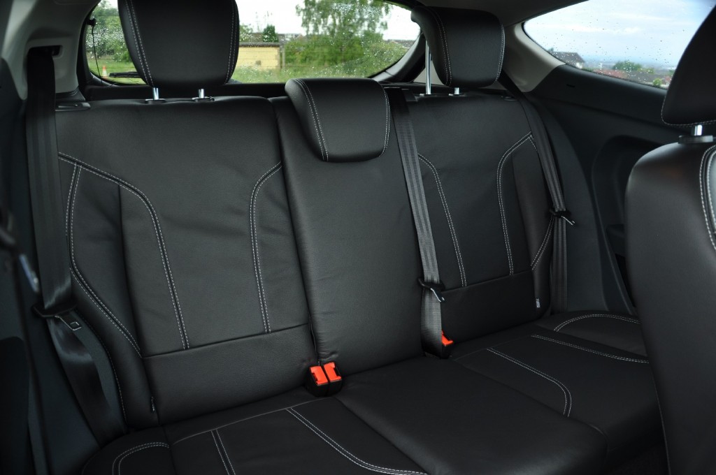 Ford Fiesta Metal 1-6 TiVCT Duratec 134PS Road Test Review by Oliver Hammond - rear seats