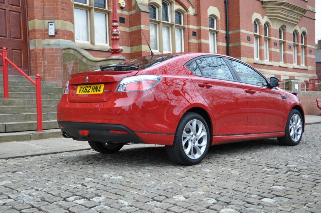 MG6 GT DTi-TECH SE road test review by Oliver Hammond - photo - rear 1